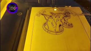 BEWARE OF DOG MADE IN XTOOL M1 ULTRA | Precision Laser Engraving 🐾