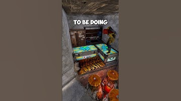Building a Compact and Easy Starter Base in RUST - #rust #rustgame #rustshorts #rustclips #shorts