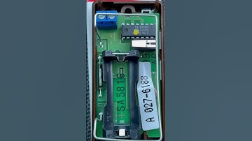 Honeywell 5816 wireless contact removing it from the backplate