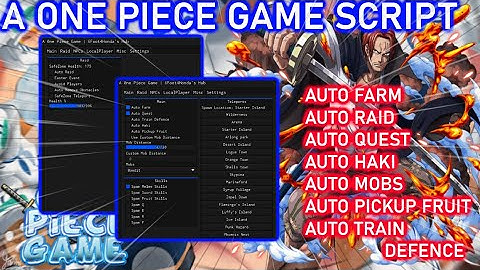 A ONE PIECE GAME Script Pastebin 2022 AUTO FARM | AUTO QUST | AUTO SKILL | AUTO RAID (BEST 1)