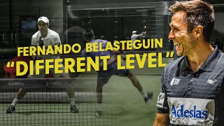 Fernando Belasteguín - INCREDIBLE SHOT -  'Different Level From The Boss' - ICANIWILL Invitational