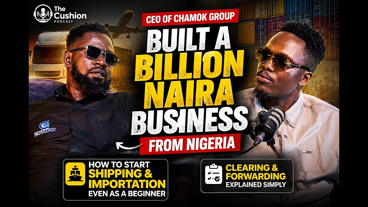 Still from I BUILT MY IMPORTATION BUSINESS FROM ZERO TO BILLIONS IN NIGERIA AND HERE'S HOW I DID IT.
