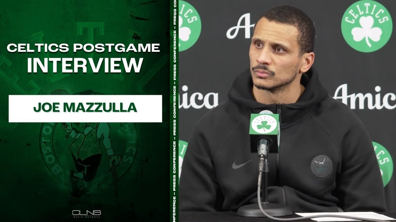 Joe Mazzuola on Celtics LOSS to Spurs | Postgame Interview