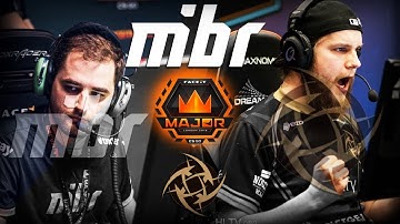 MAJOR FACEIT - MIBR VS NIP MD3 ELIMINATION