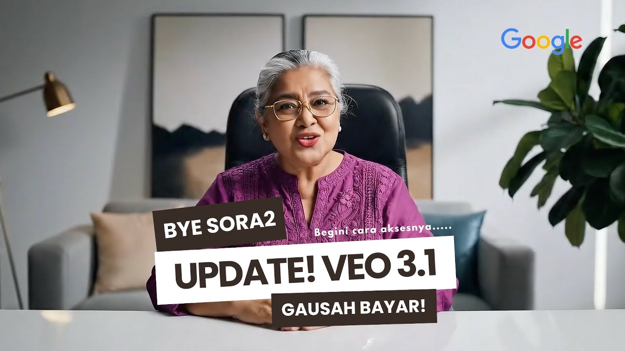 Cara Pakai Google VEO 3.1 Terbaru – Buat Video AI Realistis Sekelas Film!