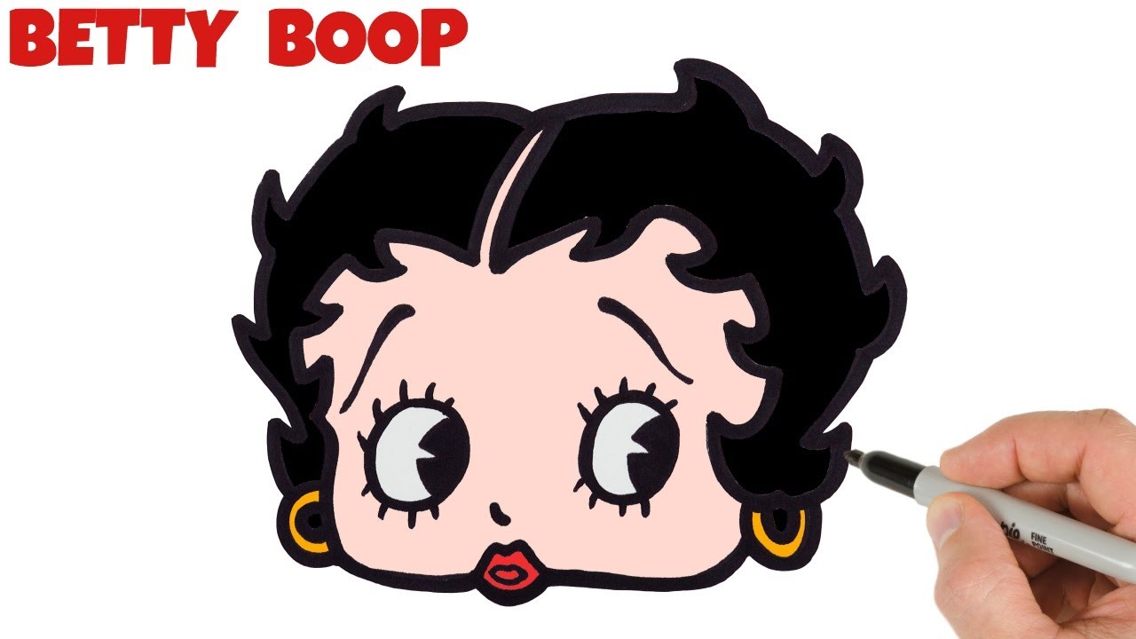 Betty boop pictures to draw