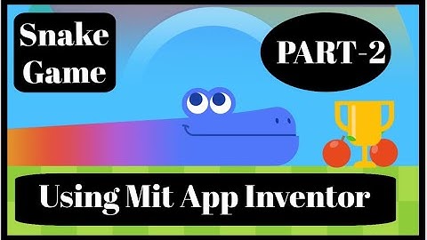 Snake game Using Mit App Inventor| Part 2 | Siblings Diary