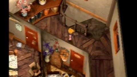 FF7 Custom Music Playthrough Escape from Aeris House