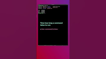 How to use the time command on Linux