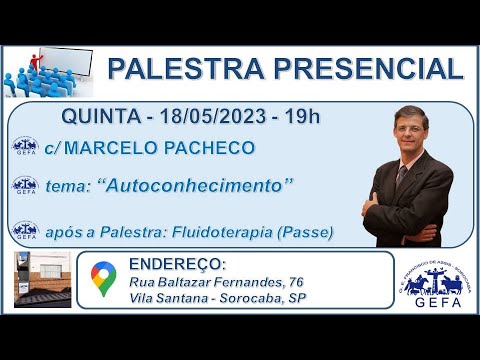 Assista: Palestra Presencial - c/ Marcelo Pacheco (18/05/2023)