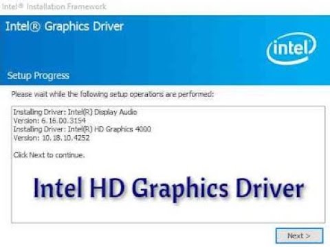 How To Download & Install Intel hd Graphics Driver For windows 10 (URDU+HINDI)