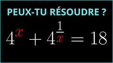 Cette équation est TRES DIFFICILE | #challengingmathproblems