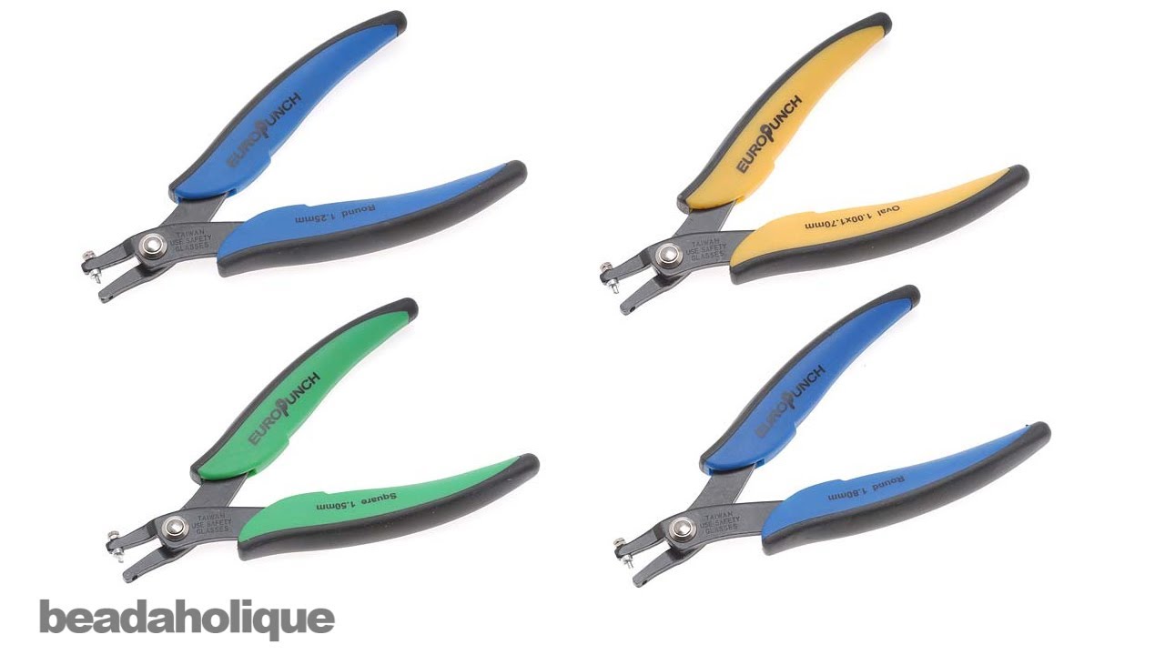 PLR-133.60 - Euro Tool Metal Hole Punch Pliers, 1.25 Millimeters