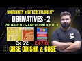 Derivatives for class 12 | PART-2 | CHSE ODISHA