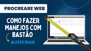 ▪️ Manejo com Bastão RS420 no Procreare Web: Guia Completo! 💻 screenshot 1