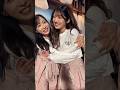 AKB48 小栗有以 村山彩希 大好きな先輩に甘えてて可愛い🍎🩷