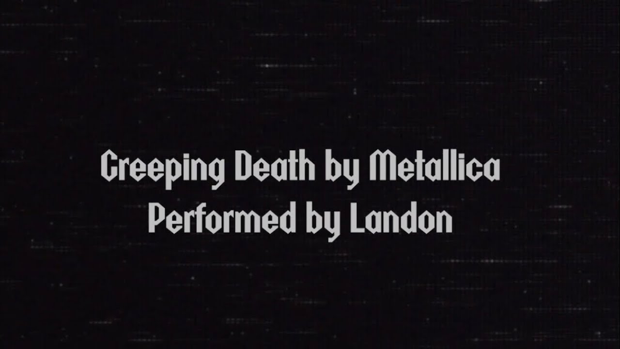 Creepin’ Death performed by a High School Student