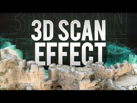 3D Scan Effect In After Effects