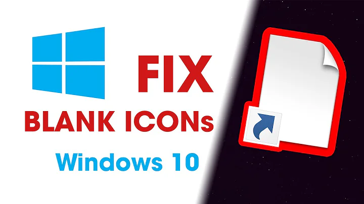 [FIXED] Blank icons / Rebuild Icon Cache / Reset icons Windows 10