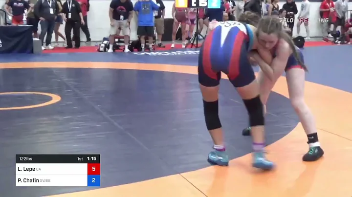 122 Lbs 5th Place - Leilani Lepe, California Vs Pa...