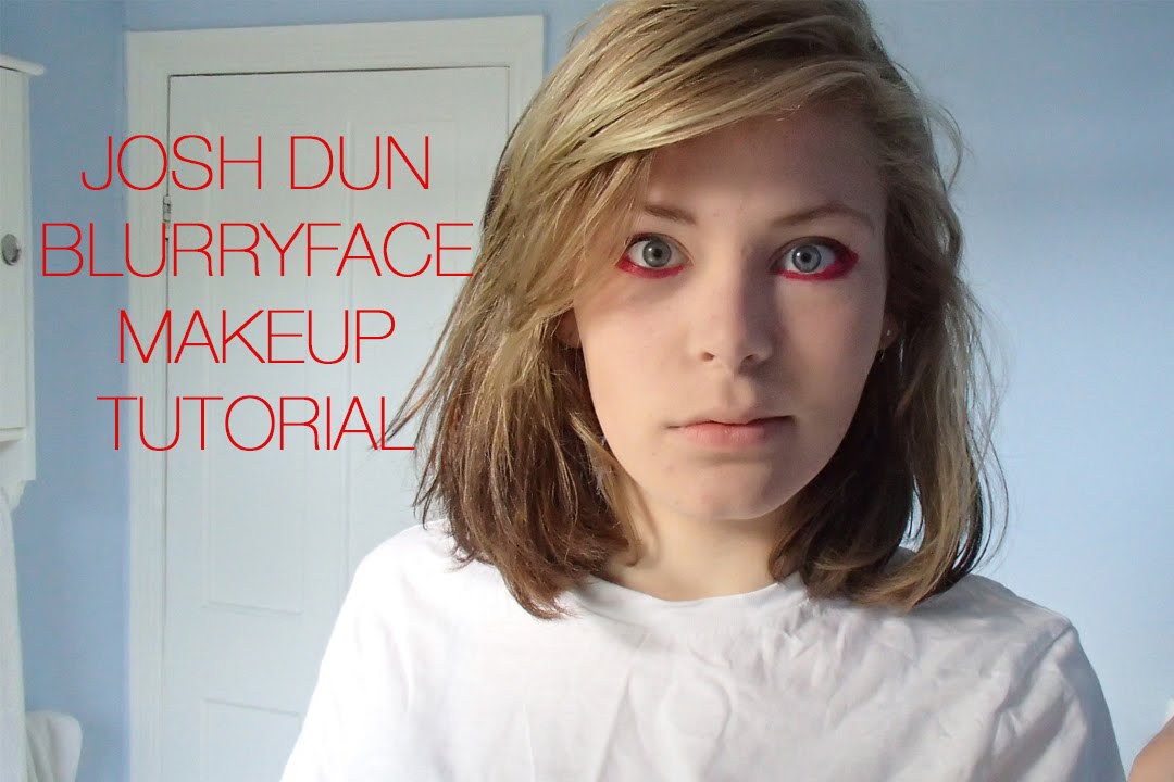 josh dun blurryface eye makeup tutorial youtube