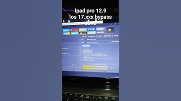 Ipad pro 12.9 ios 7.xxx bypass Done via unlock tool