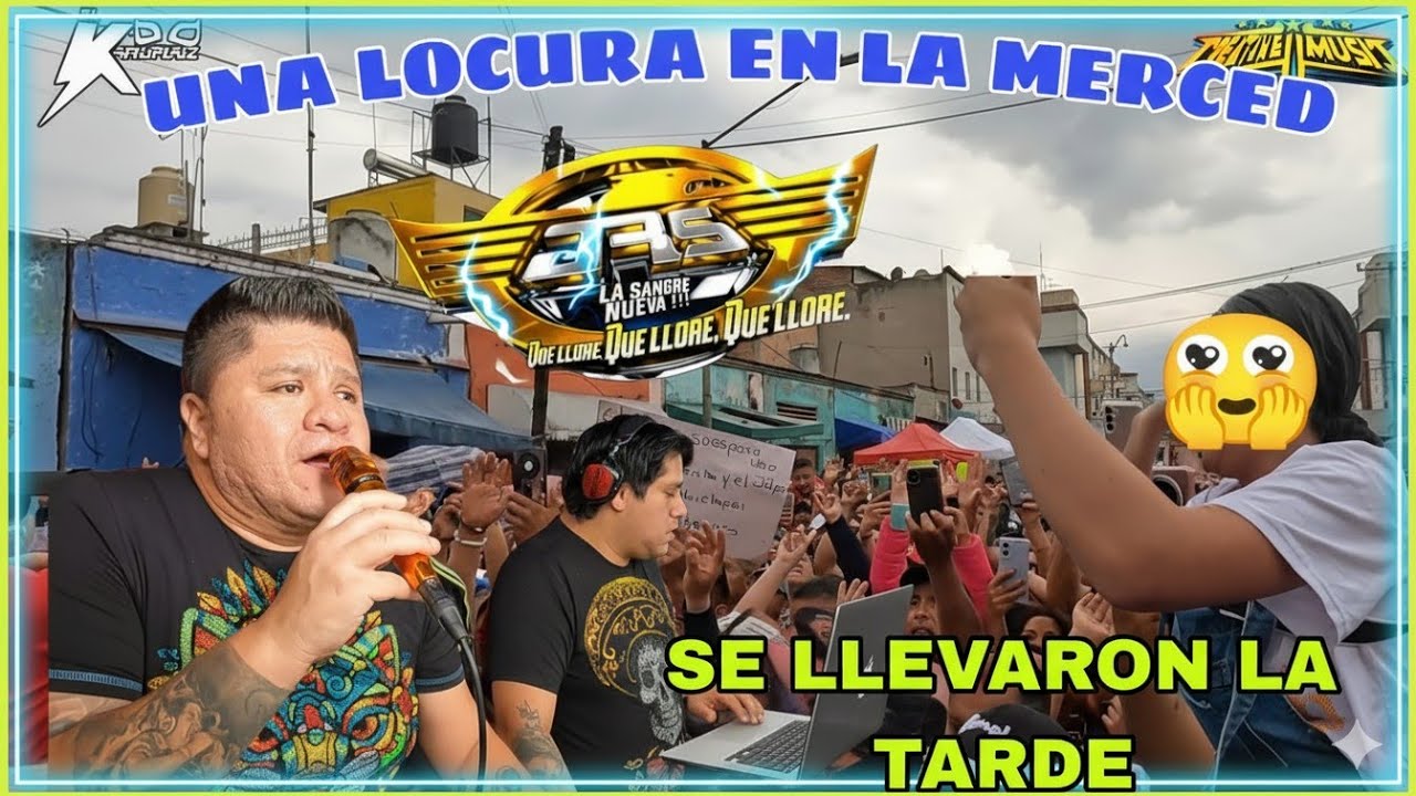 🔥 “¡LOCURA TOTAL EN LA MERCED 🔥 CON LOS JRS AGUILAR 🦅 SE LLEVAN LA TARDE ANTE MIL PERSONAS 🤯