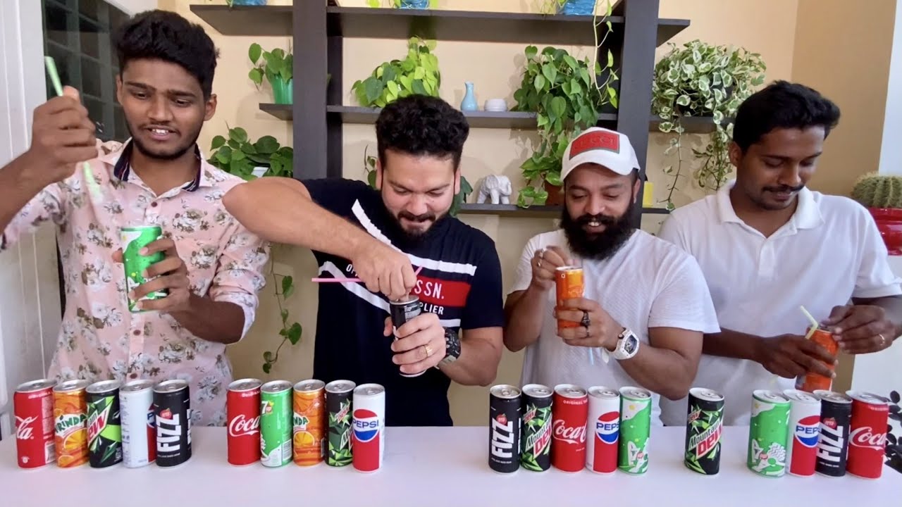 Funny Cold Drink Challenge 😃 | Basheer Bashi & Friends