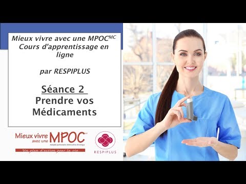 Vidéo: Liste Des Médicaments Courants Contre La MPOC