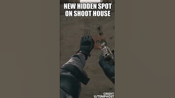 Hidden spot on Shoot House discovered #shorts #mw2