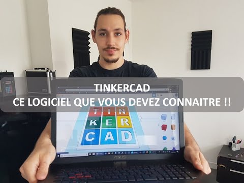 Apprendre les bases de la modelisation 3D avec TINKERCAD (GRATUIT) !! #4 IMPRESSION 3D