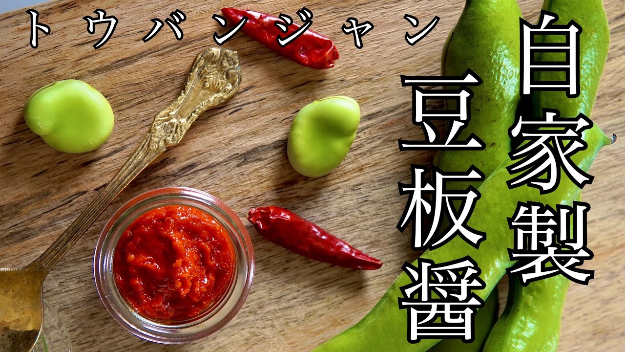【発酵調味料】旨味と辛さが美味しい！自家製豆板醤の作り方【トウバンジャン】