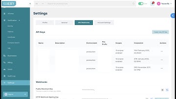 How to Create an API key