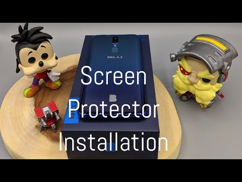 How to Install the BLU G9 Glass Screen Protector