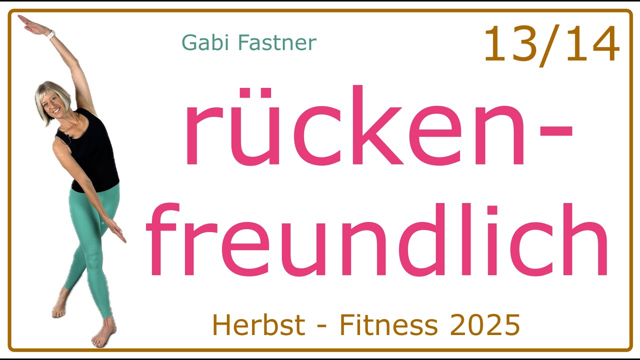13/14 🏔️ 40 min. rückenfreundliches Training | Rücken bewegen und stabilisieren, ohne Geräte