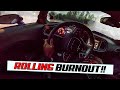 DRIFTING MY DODGE HELLCAT POV **POWER SLIDES**