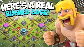 Smartest Rushed Player in the Game! Fix that Rushed Base in Clash of Clans