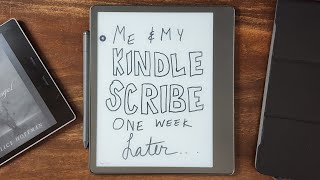 The Kindle Scribe: One Week Later