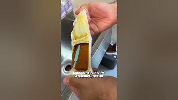 Why Surgeons Wash Their Hands Like This⁉️🤔