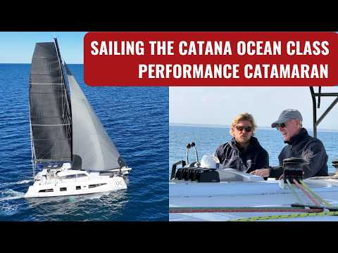 SAILING CATANA PERFORMANCE BLUE WATER SAILING CATAMARAN IN FRANCE