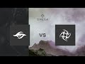 Secret vs NiP - Map2 | Eu-VODs | WePlay! OMEGA League