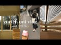 Zurich uni vlog  week in life as a student university of zurich