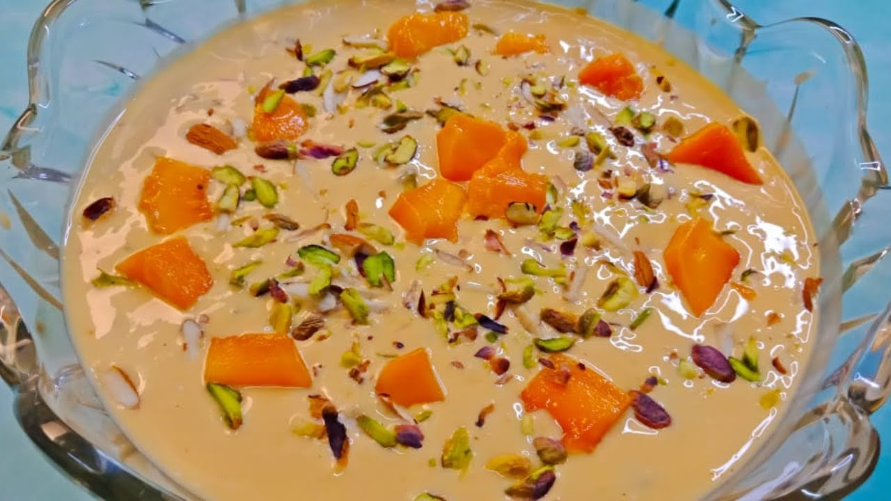 Mango Delight Recipe Eid Special Dessert Recipe Mango Vermicelli