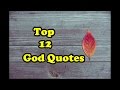 Top 12 god quotes 1  god blessings  god quotes about strength  bible quotes  best quotes 