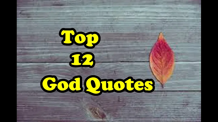 Top 12 God Quotes #1 // God Blessings // God Quotes About Strength // Bible Quotes // Best Quotes // - DayDayNews