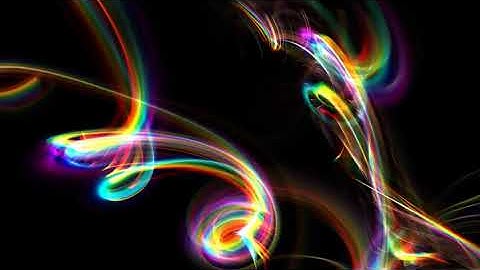 4K Twirling Rainbow Snakes VJ LOOP 2160p Effect