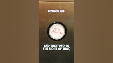 These elevator buttons confuse my German friend