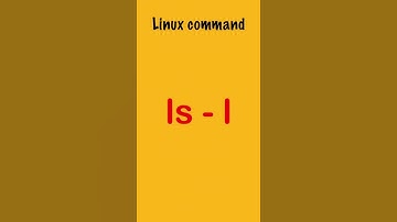 linux command [ ls  -l ] #shorts #linux #commands #bydubebox