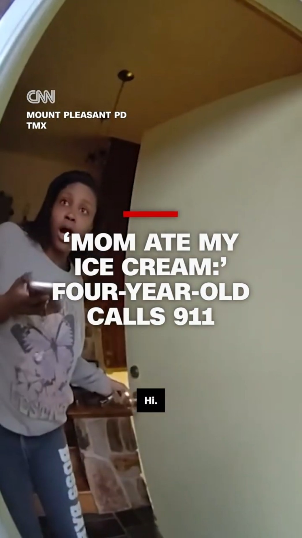 ‘Mom ate my ice cream:’ Four-year-old calls 911