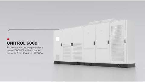 ABB UNITROL 6000 Series excitation systems